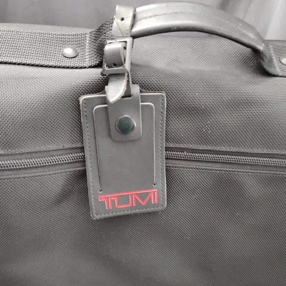 ❤️3 pc TUMI Black Tracer Expandable Organizer Laptop Business Briefcase
